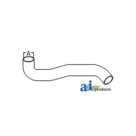 A & I Products Radiator Hose, Lower 18" x6" x8" A-R133960